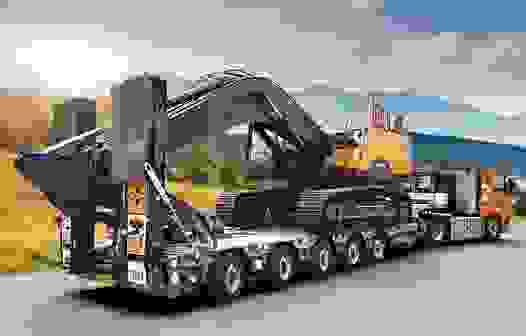 Негабаритная перевозка с учетом высоты в Сосновоборске